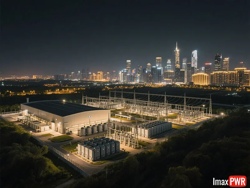 The distributed high-voltage direct current power supply solution of IMAX  energy Storage Solution