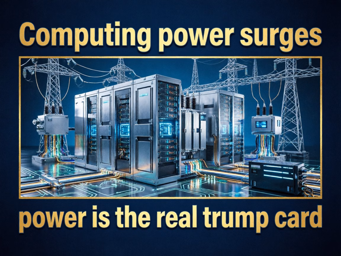Computing Power Peaks, Power is the Real Ace AI Explodes, Transformers Become Global Hard Currency