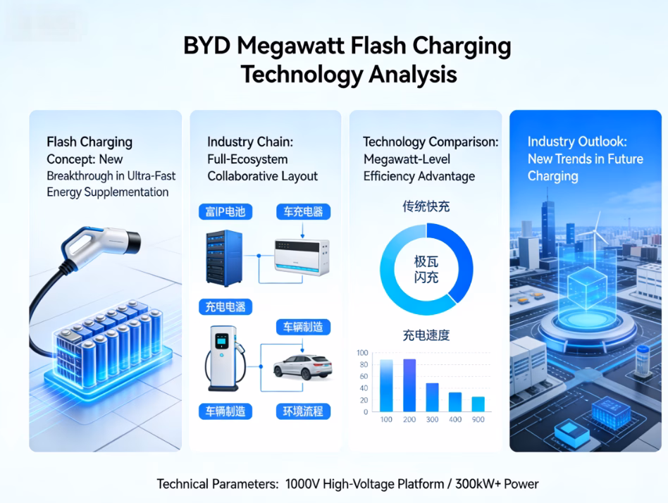 In-depth Analysis of BYD’s “Megawatt Flash Charging”