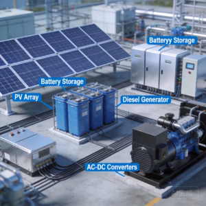 7 Key Factors to Consider When Designing a PV-Storage-Diesel Hybrid Microgrid