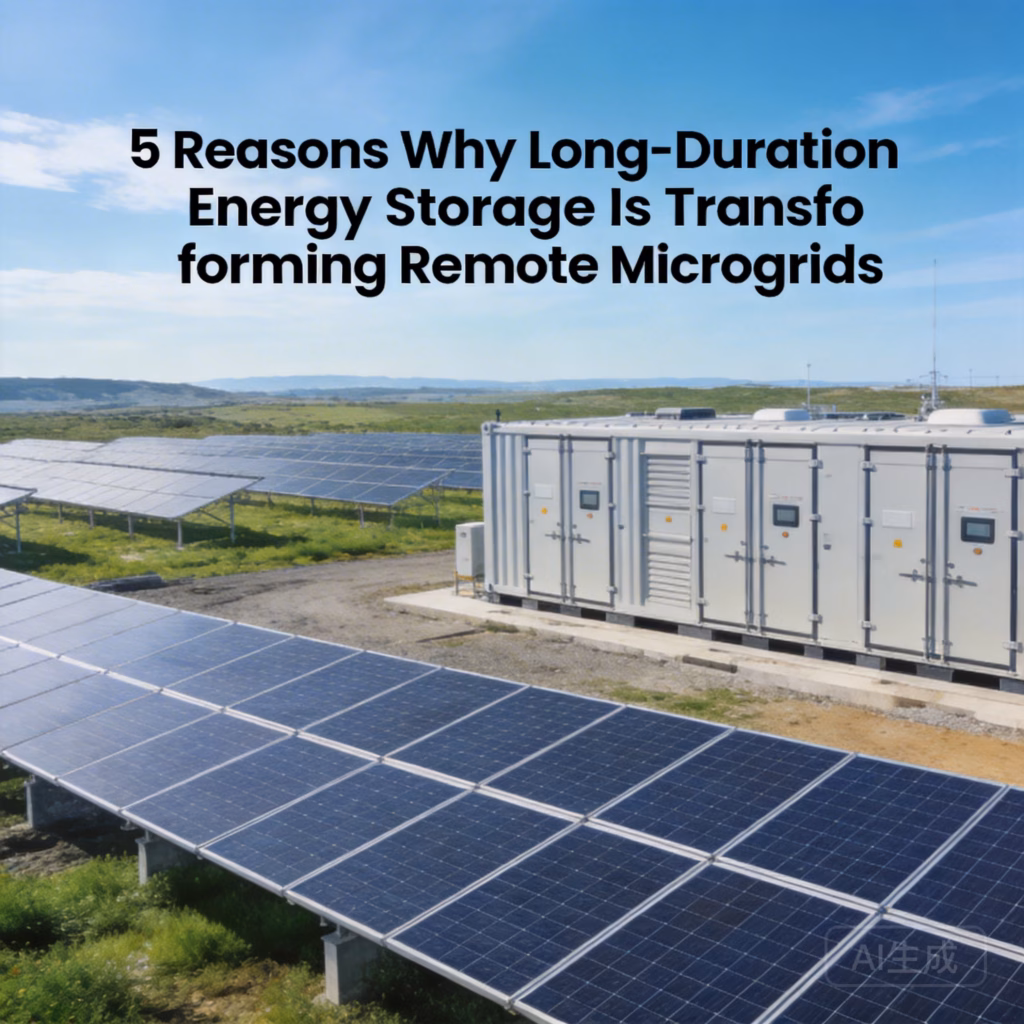 5 Reasons Why Long-Duration Energy Storage Is Transforming Remote Microgrids