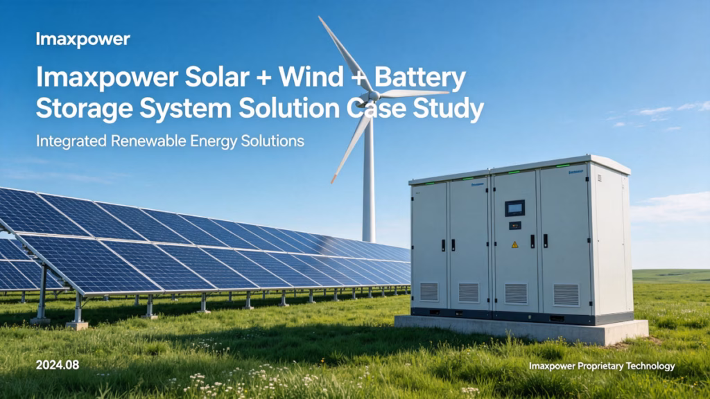 Solar + Wind + Battery Storage System Solution Case Study