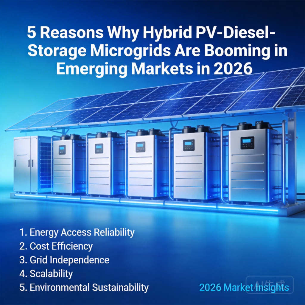 5 Reasons Why Hybrid PV-Diesel-Storage Microgrids Are Booming in Emerging Markets in 2026