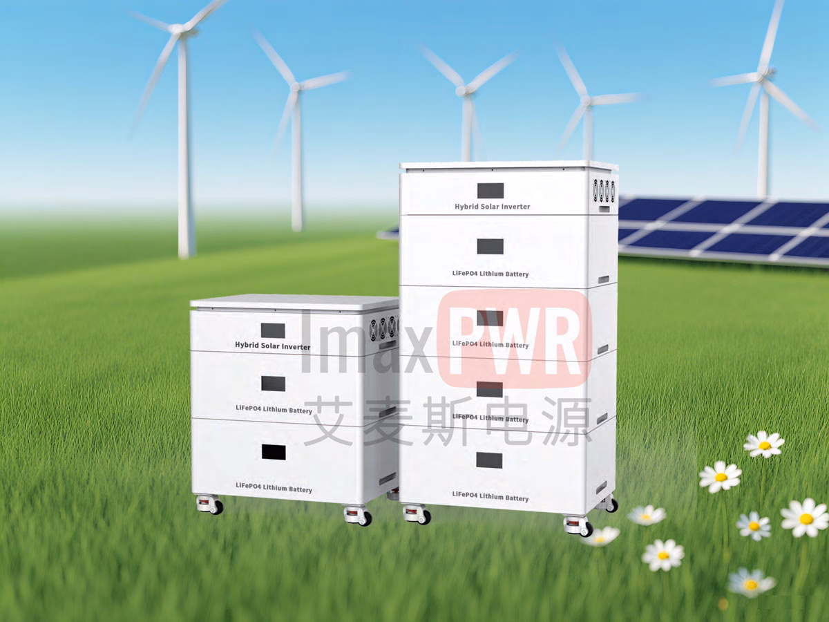 Imax Stackable All-in-One Inverter & Battery System ESS 10KW+30KWH & ESS 12KW+60KWH | Scalable Energy Storage Solutions