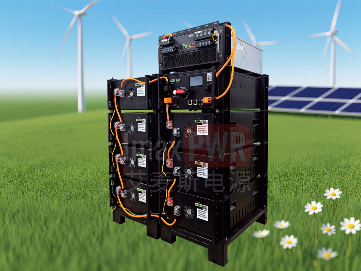 Imax Industrial & Commercial Energy Storage System ESS HV 50KW+100KWH | Modular All-in-One Cabinet Solution
