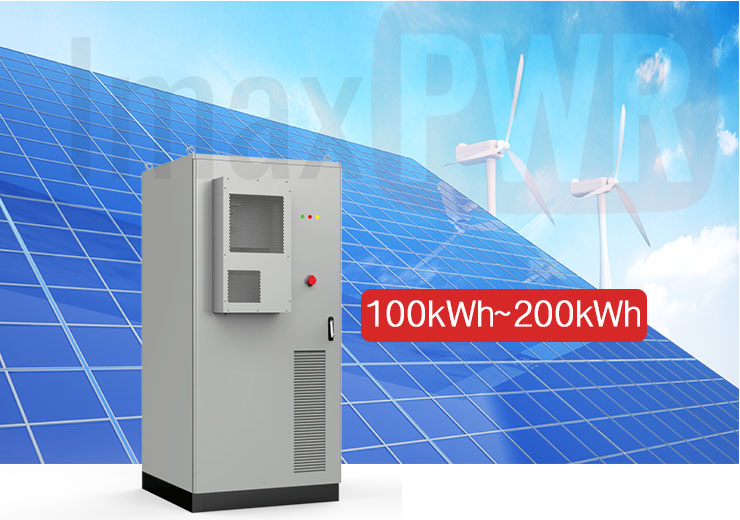 IMAX HV-DC Series 100kWh~200kWh  High Voltage Rack-Mounted & Outdoor Cabinet LiFePO4 Energy Storage System