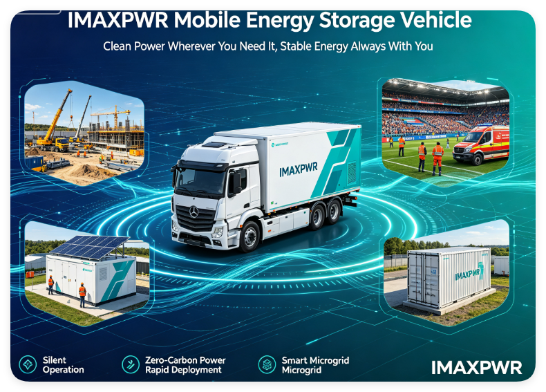 IMAXPWR Mobile Energy Storage Vehicle —Power That Travels with Purpose