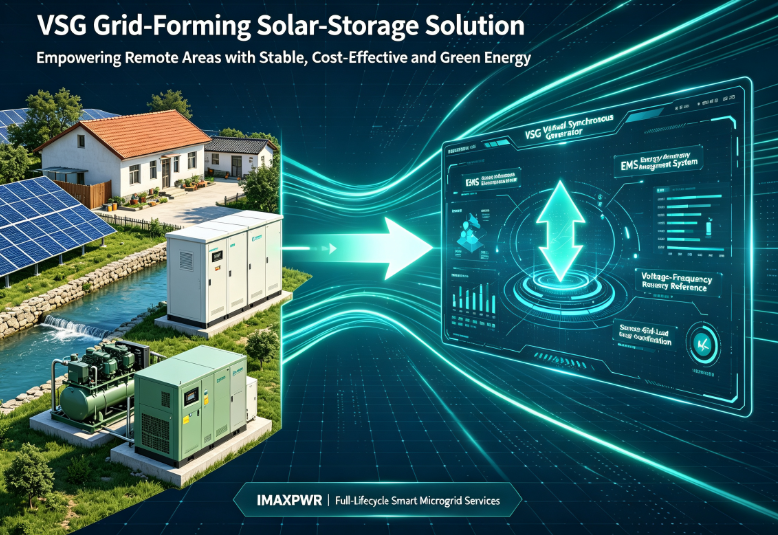 VSG Grid-Forming Solar-Storage Solution —Powering Remote Areas with Stable, Cost-Effective, and Green Energy