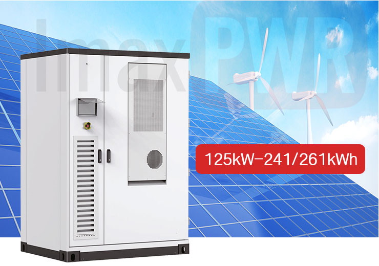 IMAX HV-AIO Series High Voltage All-in-One Hybrid Energy Storage System 125kW241kWh / 125kW261kWh