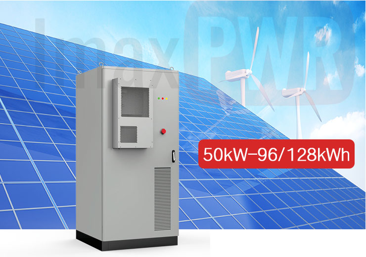 IMAX HV-AIO Series High Voltage All-in-One Hybrid Energy Storage System 50kW96kWh / 50kW128kWh