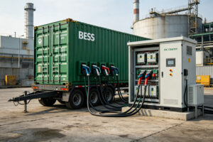 Why Your 3,344 kWh Mobile BESS Needs 6×320kW DC/DC Converters (Not One): A 4-Gun Parallel Charging Station Design
