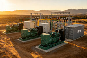 Why Your 6×1000kW Diesel Station Wastes Fuel at Part-Load — and How a 1MW/2MWh BESS Hybrid Fixes It