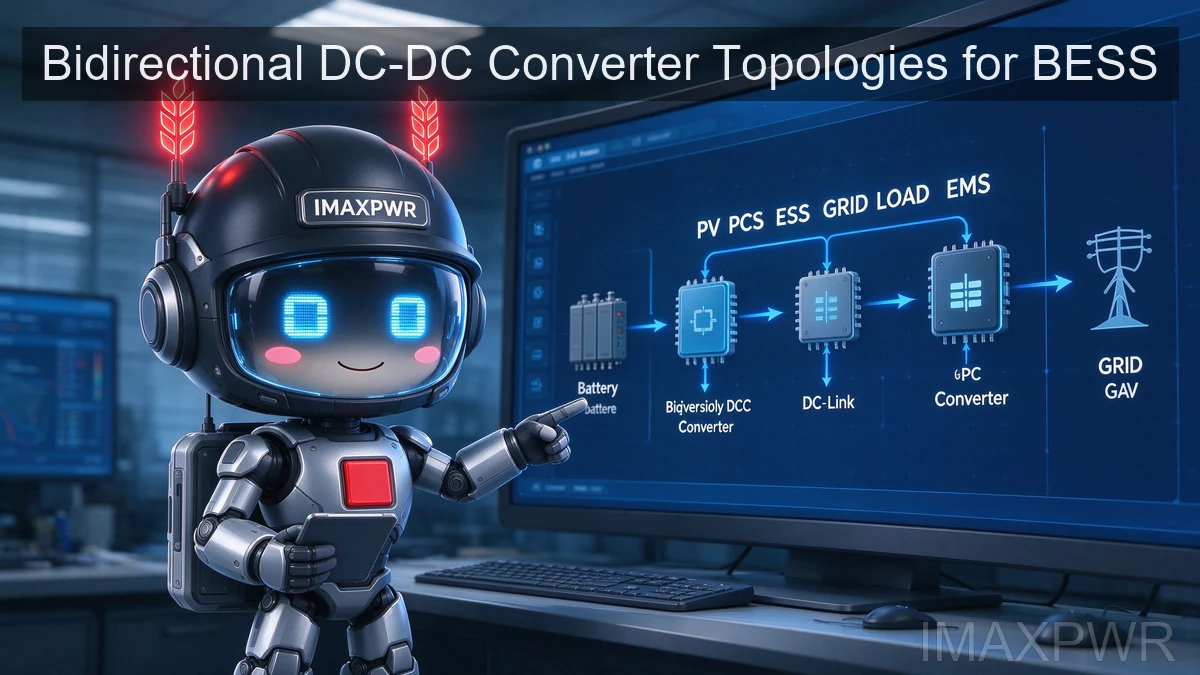 Bidirectional DC-DC converter topologies comparison for battery energy storage systems — isolated LLC, DAB, CLLC