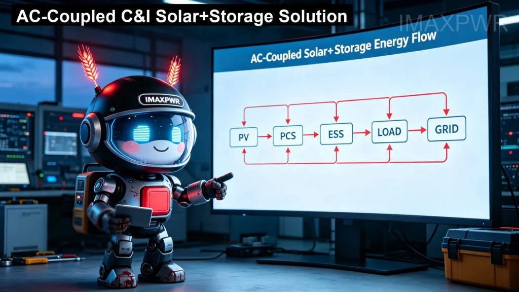 AC-Coupled C&I Solar+Storage Solution for Existing PV