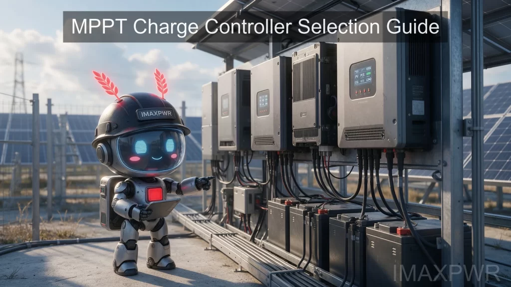 MPPT charge controller selection guide for solar storage systems